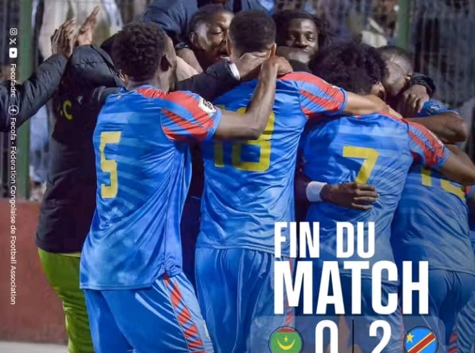 Éliminatoires mondial 2026: la RDC désormais leader du groupe B