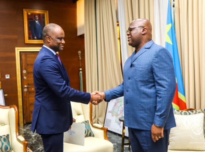 POLITIQUE/ RDC-SENEGAL: TETE A TETE F.TSHISEKEDI- BASSIROU DIOMAYE FAYE