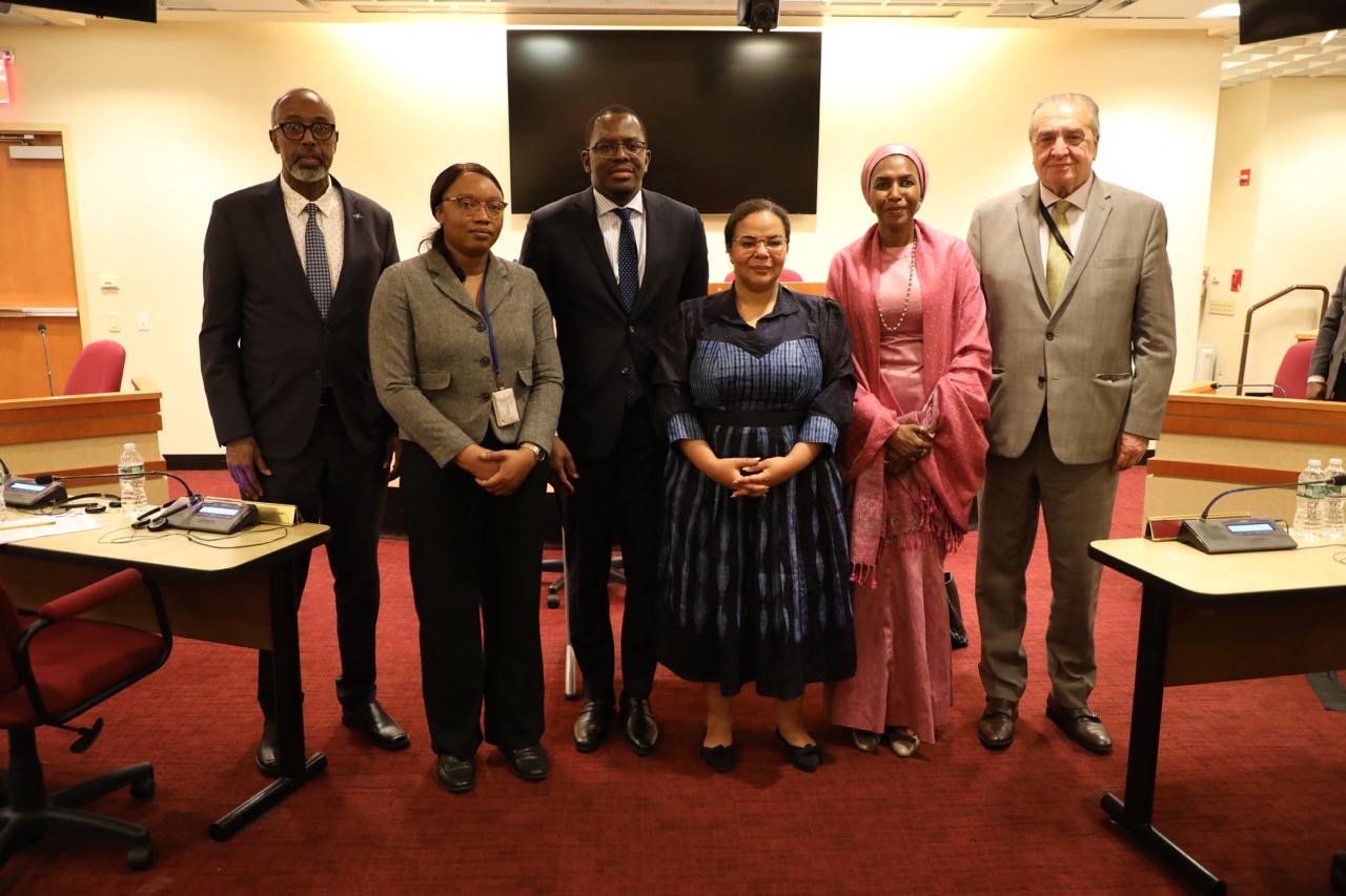 DIPLOMATIE: THÉRÈSE KYIKWAMBA ECHANGE AVEC LES REPRÉSENTANTS PERMANENTS DE PAYS MEMBRES DU CONSEIL DE SÉCURITÉ DE L'ONU