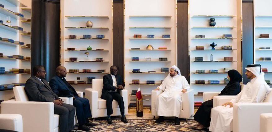PELERINES DU DIALOGUE INCLUSIF, LA CENCO ET L'ECC à Doha (Qatar)