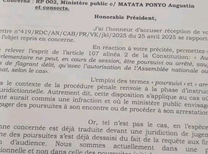 AFFAIRES BUKANGA-LONZO: DIEUDONNÉ KAMULETA REPOND À VITAL KAMERHE
