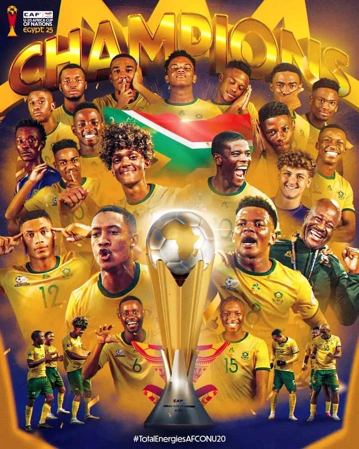 SPORT/CAN U20 : L'AFRIQUE DU SUD AU SOMMET DE L'AFRIQUE