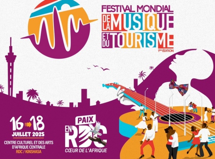 CULTURE : KINSHASA ACCUEILLE LA TOUTE PREMIÈRE ÉDITION DU FESTIVAL DE LA MUSIQUE ET DU TOURISME 