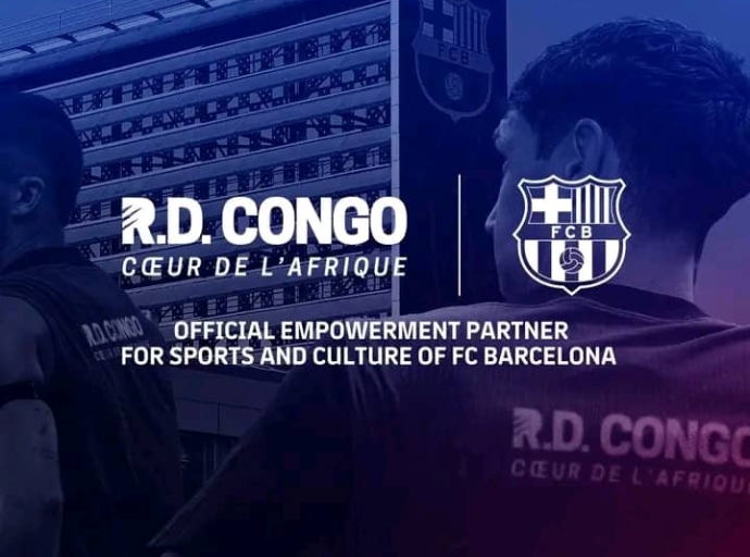 SPORT/PARTENARIAT RDC, FC BARCELONE, C'EST DÉSORMAIS OFFICIEL