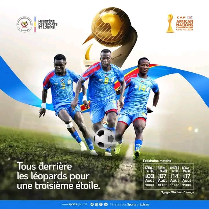 SPORT/CHAN : KENYA, OUGANDA, TANZANIA 2025, LES LÉOPARDS ENTRENT EN LICE FACE AU PAYS HÔTE !