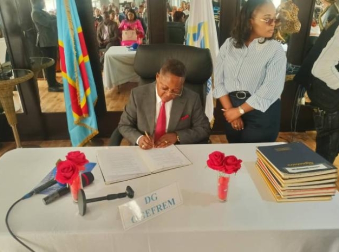 RDC : L’OGEFREM RÉÉVALUE LES CONTRATS AVEC SES MANDATAIRES POUR RENFORCER LES PARTENARIATS