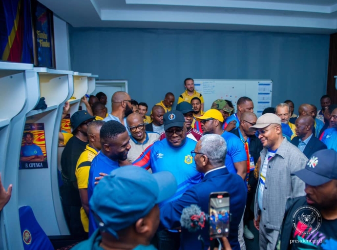 Barrages coupe du monde 2026 : Le président Félix Tshisekedi félicite les léopards de la Rdc pour leur victoire contre les Lions Indomptables du Cameroun 