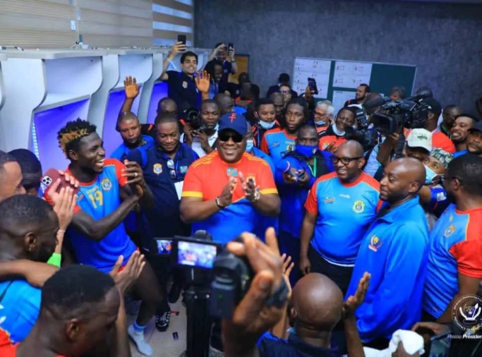 Le président tshisekedi appelle à une mobilisation générale pour accueillir les léopards ce lundi 17 novembre