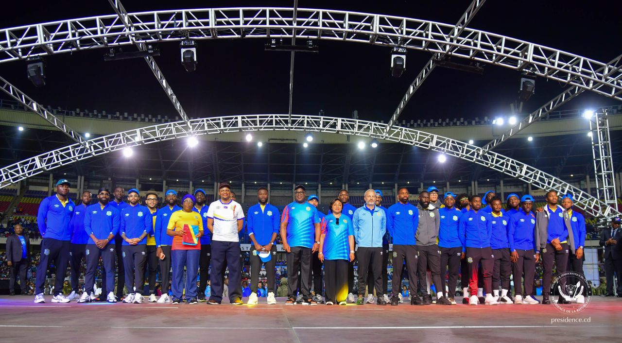 De retour du Maroc, les léopards de la Rdc honorés par le Président Félix Tshisekedi au stade des Martyrs 