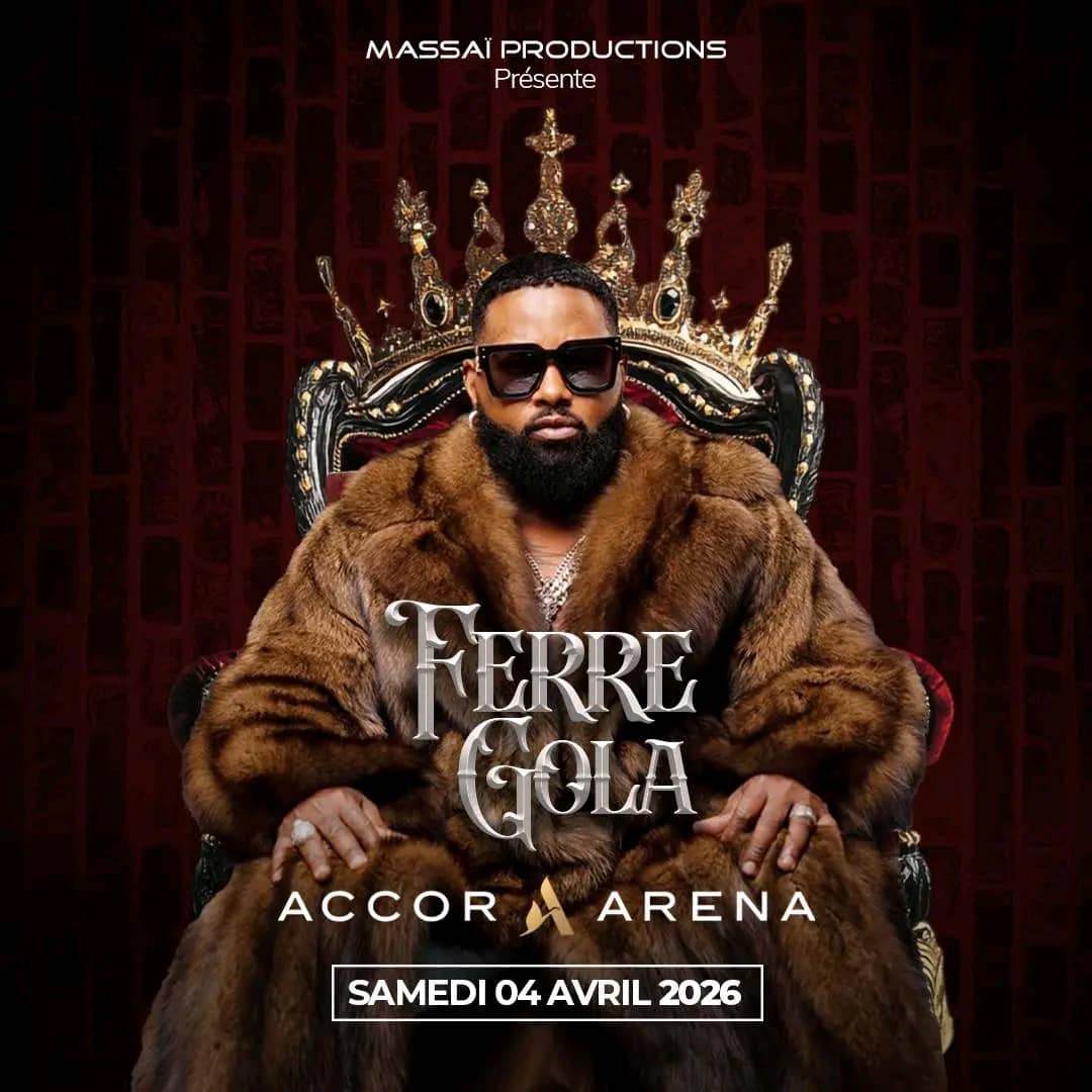 Paris : Ferré Gola annonce un concert exceptionnel à l’Accor Arena le 4 avril 2026
