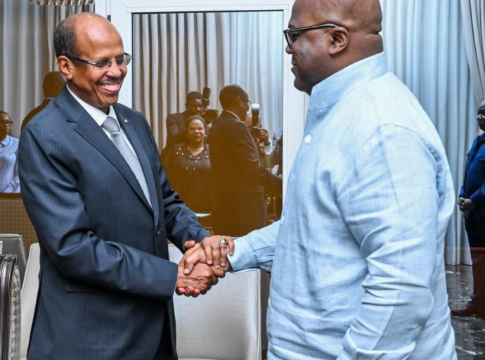 Le président de la République a reçu le président de la commission de l'union Africaine