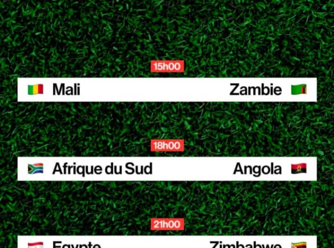 CAN Maroc 2025 : trois affiches de prestige au programme ce lundi