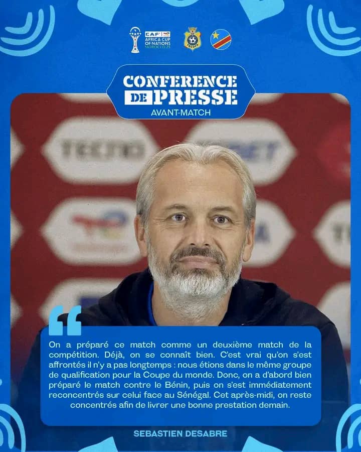 CAN Maroc 2025, la rdc veut changer l'histoire face au Sénégal !