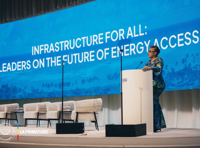 Transition énergétique : Judith Suminwa plaide pour un rôle central de la RDC au Forum Global South Utilities