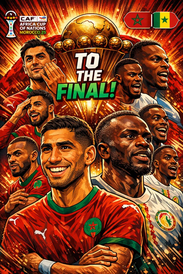 CAN 2025 : Sénégal - Maroc pour une finale des géants africains 