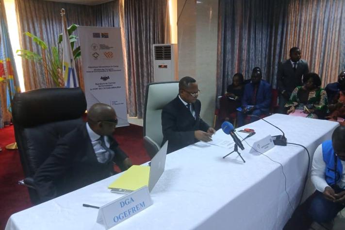 OGEFREM : le DG William Kazumba évalue les contrats de mandat spécial avec les partenaires de son Office