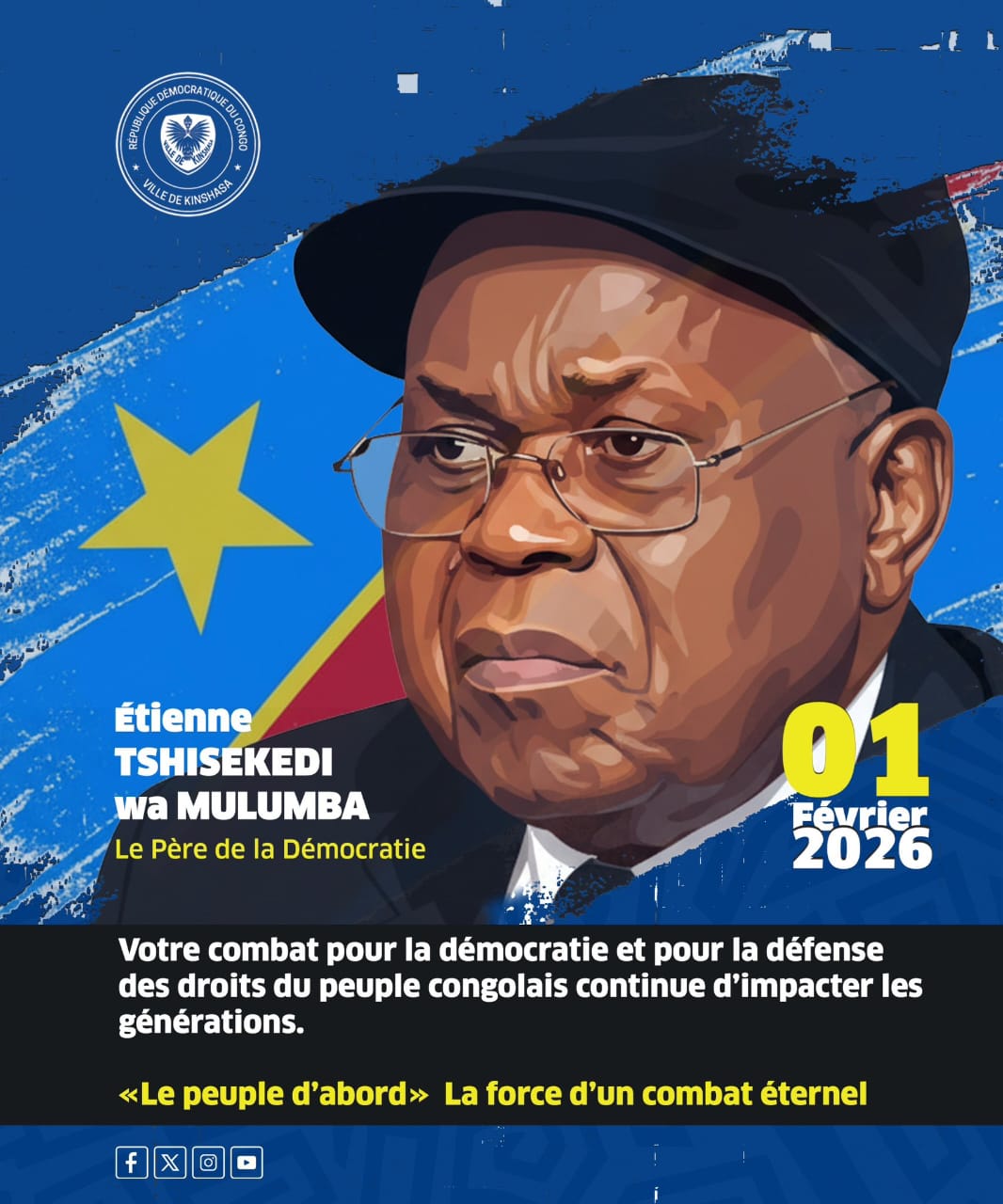 Kinshasa se souvient d’Étienne Tshisekedi, neuf ans après sa disparition