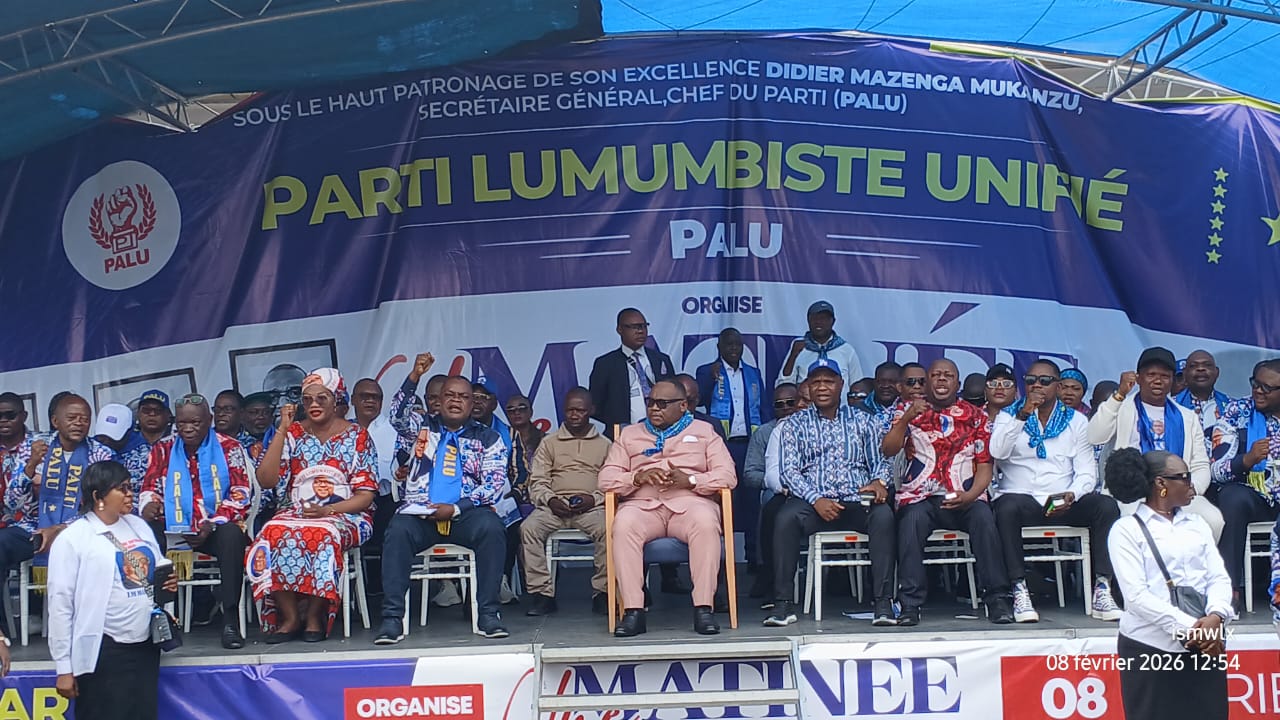 Dialogue politique en RDC : le PALU s’aligne sur derrière Tshisekedi et ferme la porte à toute médiation extérieure