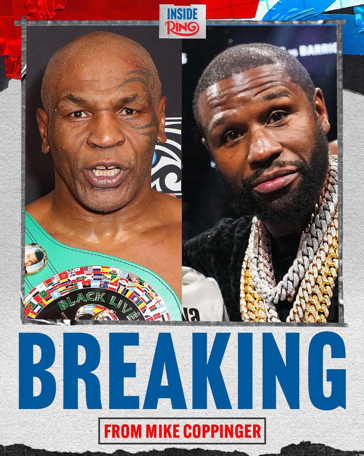 RDC: Mike Tyson et Floyd Mayweather annoncés pour un combat d’exhibition le 25 avril