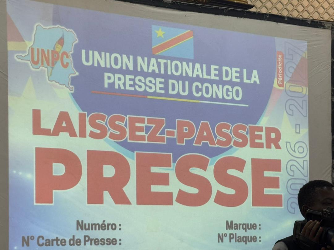 Réforme des médias en RDC : la carte de presse officiellement lancée, un tournant pour la profession