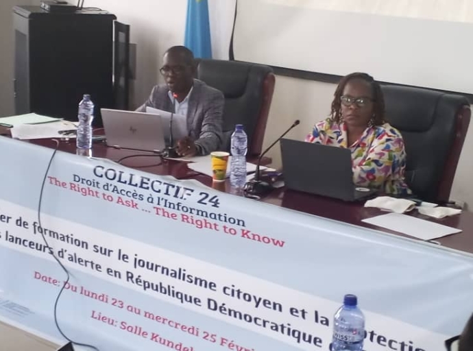 RDC: le Collectif 24 promeut un journalisme citoyen au service de l’intérêt public
