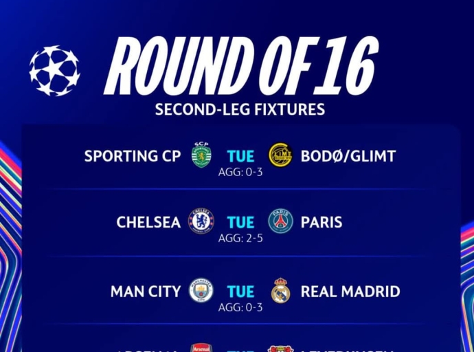 UEFA Champions League : des affiches explosives pour les huitièmes de finale retour