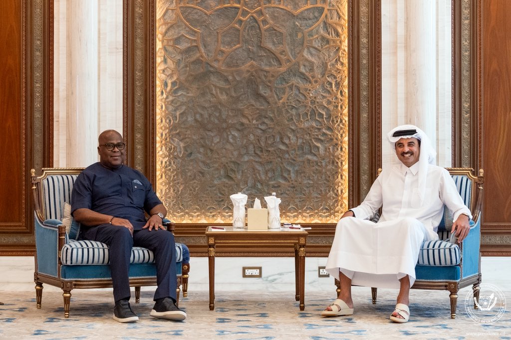 À Doha, Tshisekedi et l’Émir du Qatar resserrent les rangs face aux enjeux sécuritaires régionaux