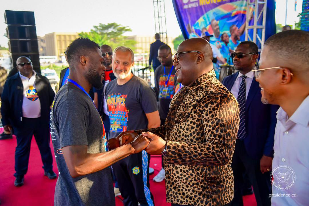 Qualification Mondial 2026 : les Léopards reçus en triomphe par Félix Tshisekedi