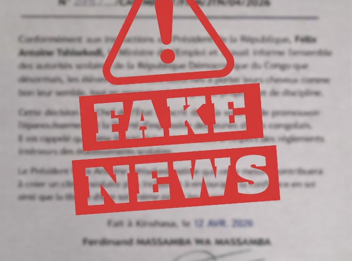 RDC : le ministère de l’Emploi dénonce une manipulation et met en garde contre un faux communiqué viral