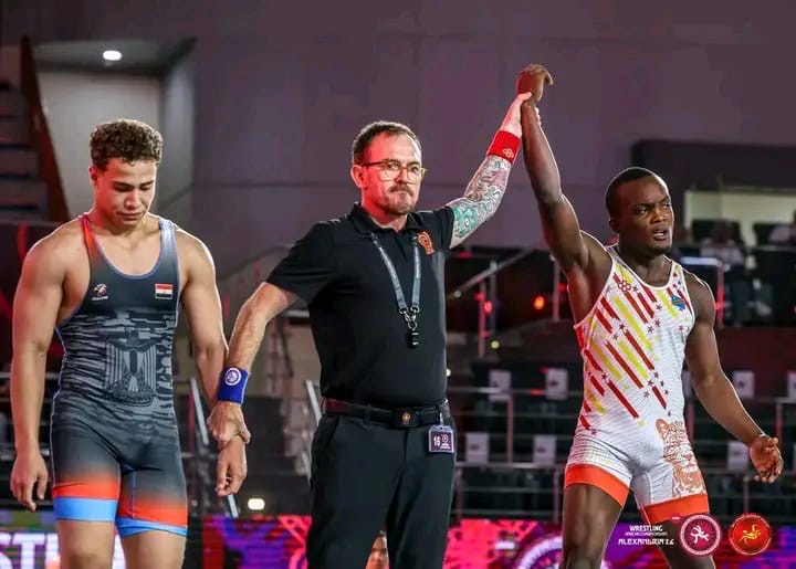 Historique : Guy Kabeya sacré champion d’Afrique de lutte !