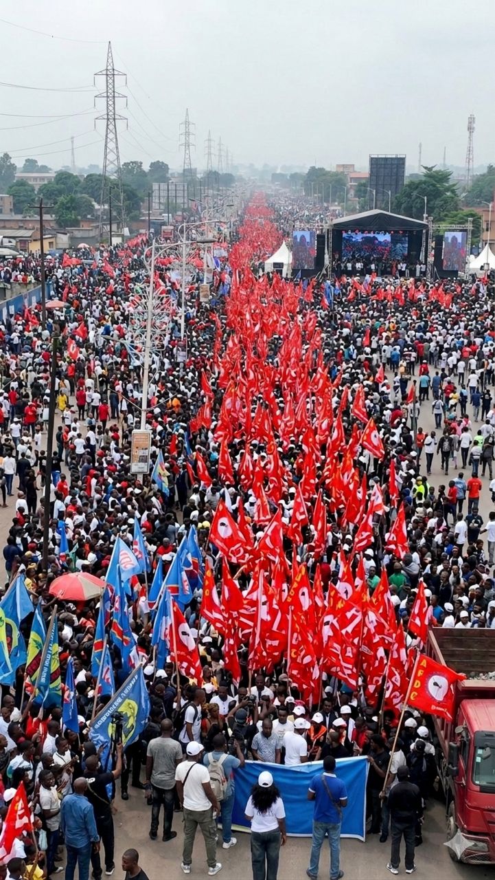 RDC : l’UDPS et ses alliés mobilisés à Kinshasa en soutien aux sanctions américaines contre Joseph Kabila 