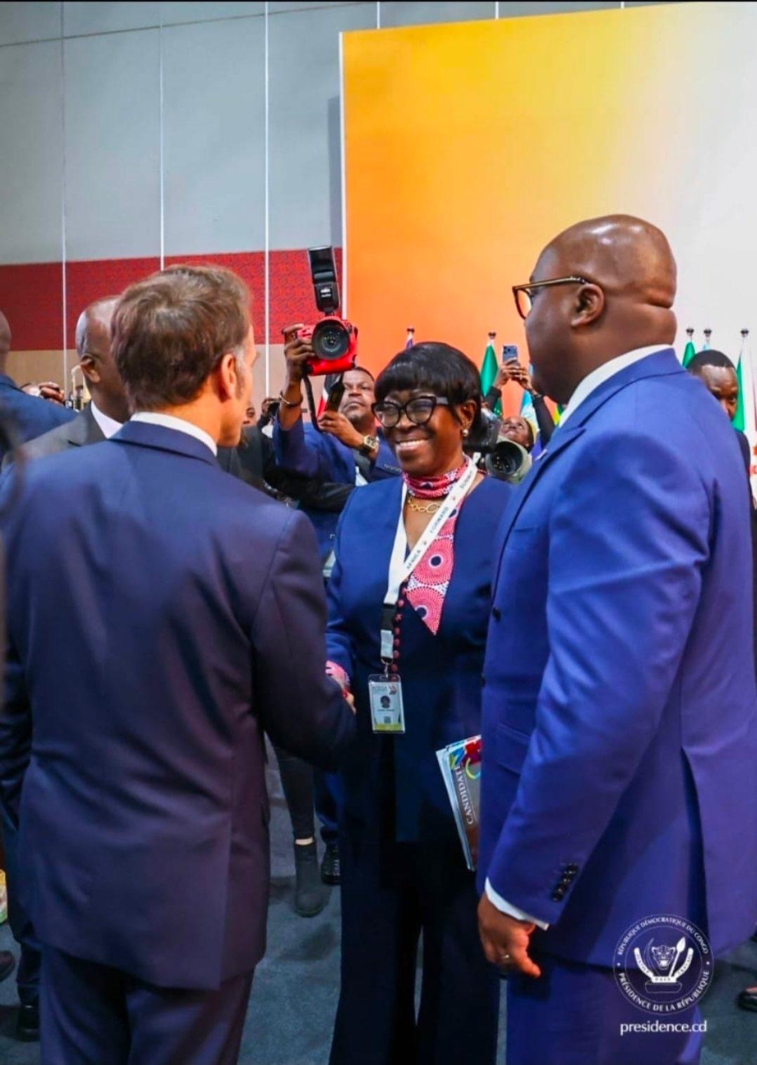 Francophonie : Tshisekedi présente Juliana Lumumba à Macron pour porter la voix du renouveau africain